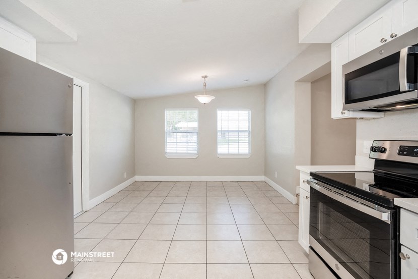 the kitchen is clean and ready for us to use