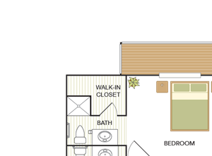 Three Bedroom, Two Bath