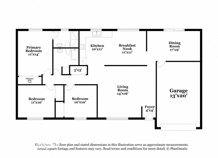 this floor plan is an approximation and may not include the most recent information