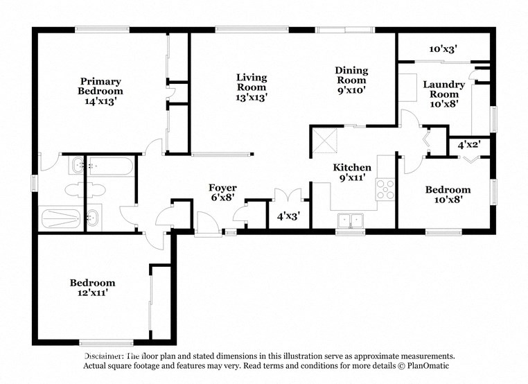 this floor plan is an approximation and may not include the most recent information
