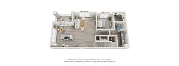 2 Bedrooms, 2 Bathrooms