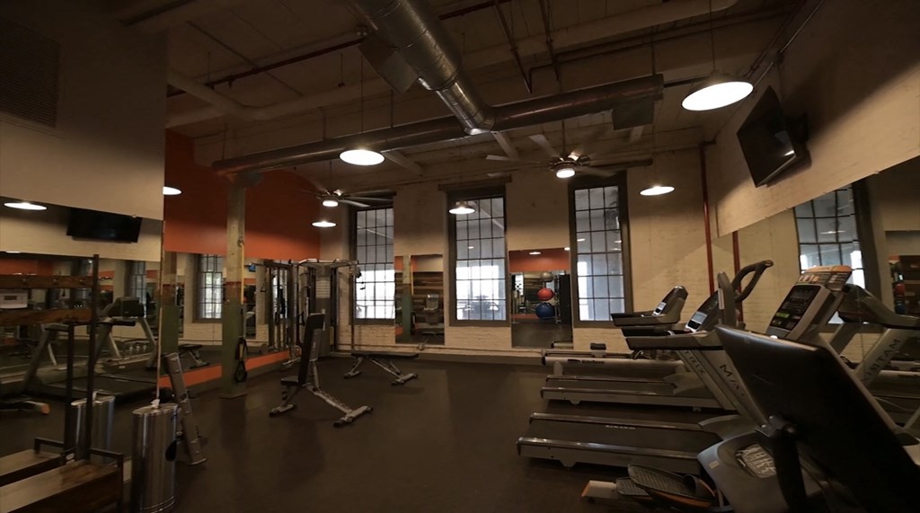 24 hour, secured fitness center