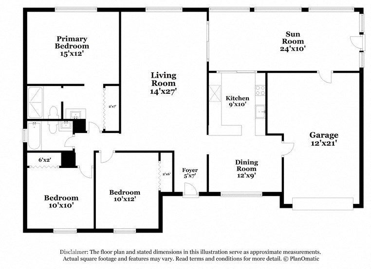 this floor plan is an approximation and may not include the most recent information