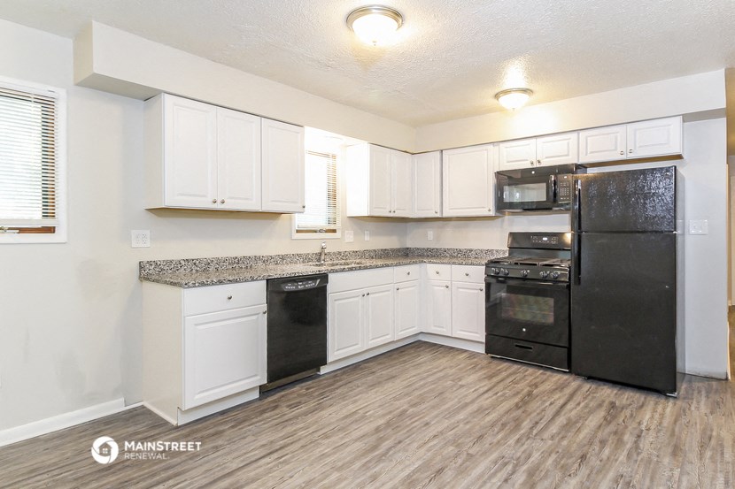 the kitchen of our studio apartment at