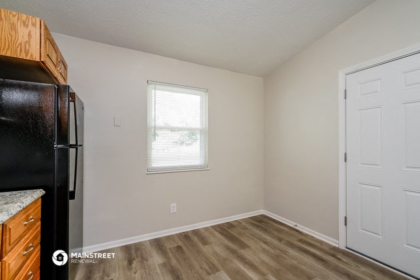 the kitchen of our studio apartment at