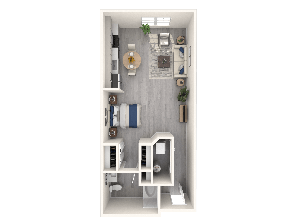 The Portola at SouthGlenn Granada Floor Plan