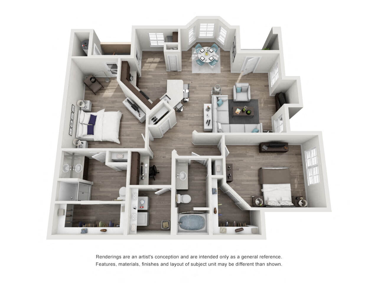 Cyan at Green Valley B3 floor plan