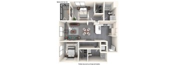 Vive Luxe Apartments B5 Floor Plan