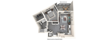Vive Luxe Apartments A5 Floor Plan