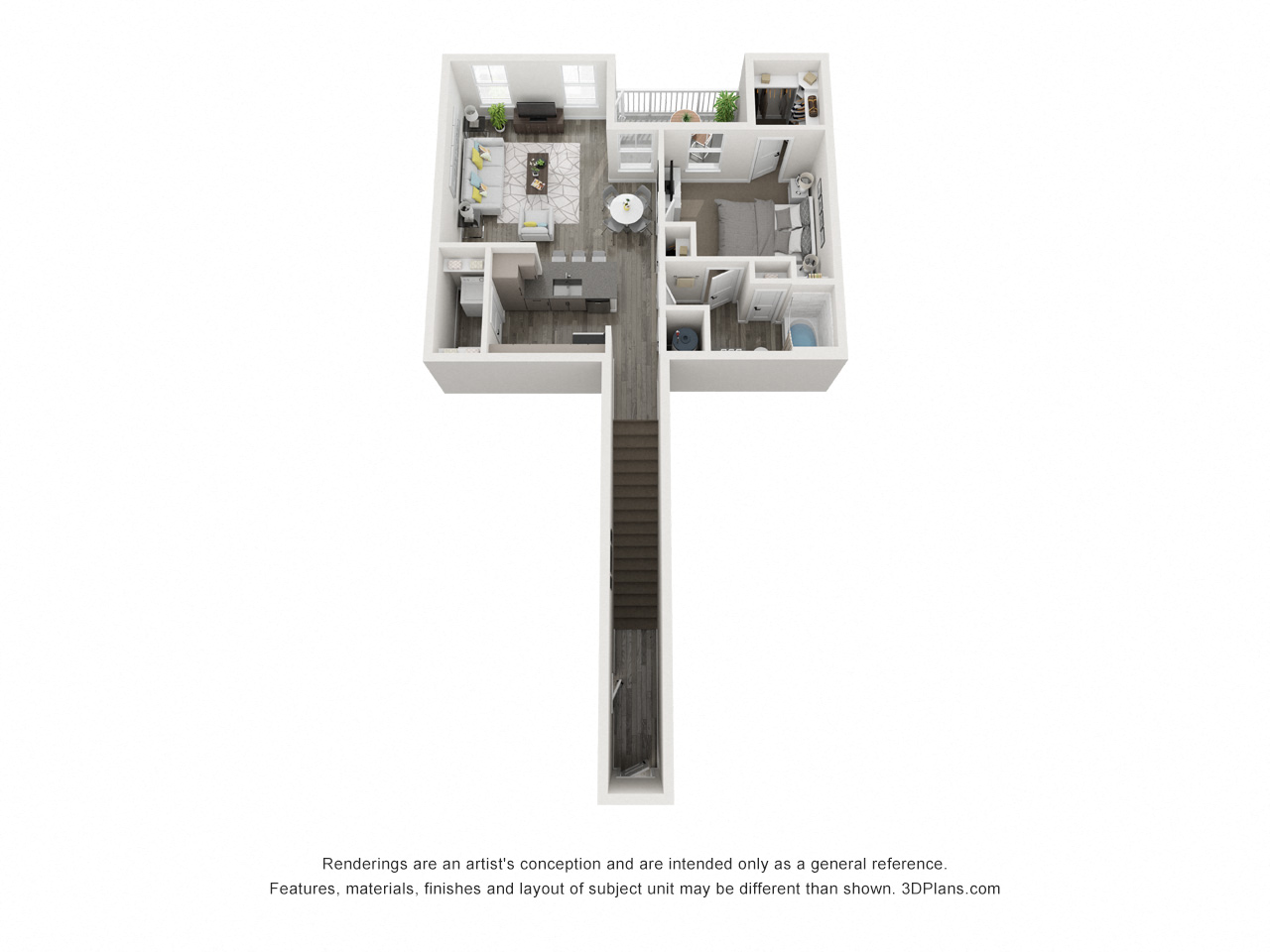 Five810 Southlands Apartments Sapphire Floor Plan
