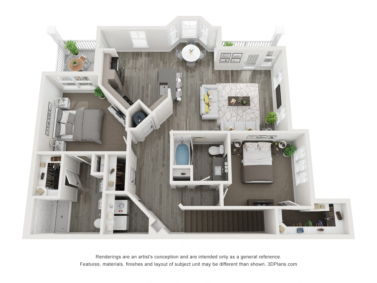 Five810 Southlands Apartments Jade Floor Plan