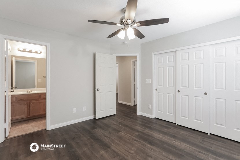 the living room of our two bedroom apartment atrium at our ballpark commons apartments