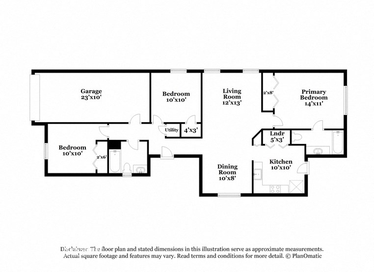 a floor plan of the first and second floors