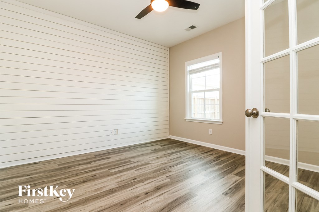 the living room is clean and ready for the guests to use