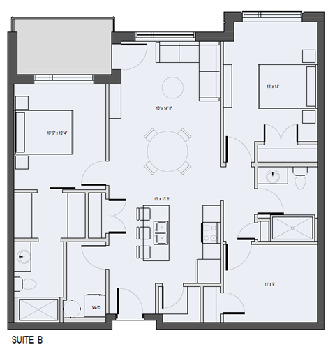 15 Veranda Court Studio-2 Beds Apartment for Rent - Photo Gallery 12