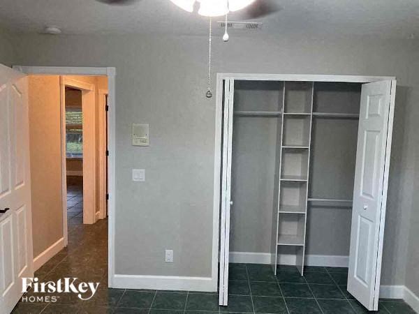 A room with a ladder in it.