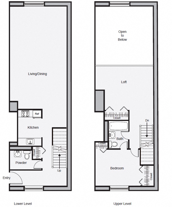 1-Bedroom Loft