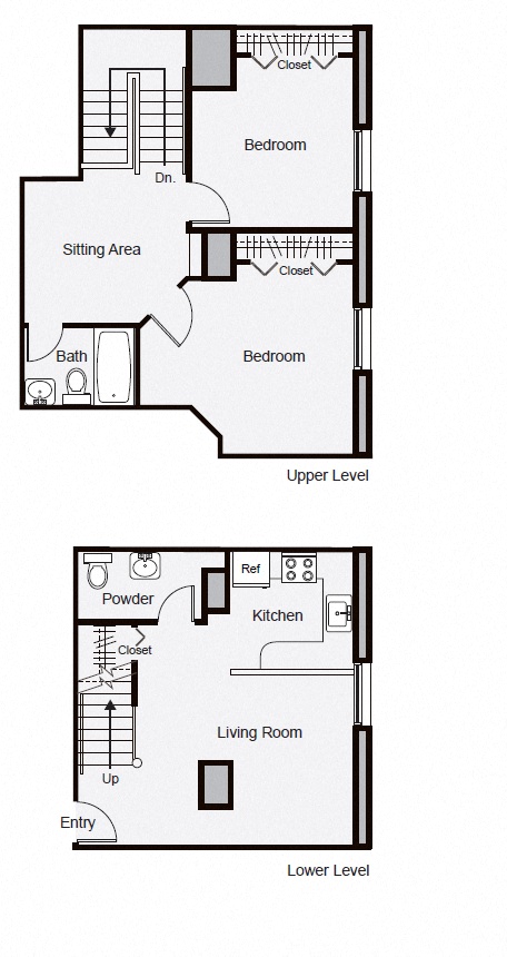 2-Bedroom Duplex