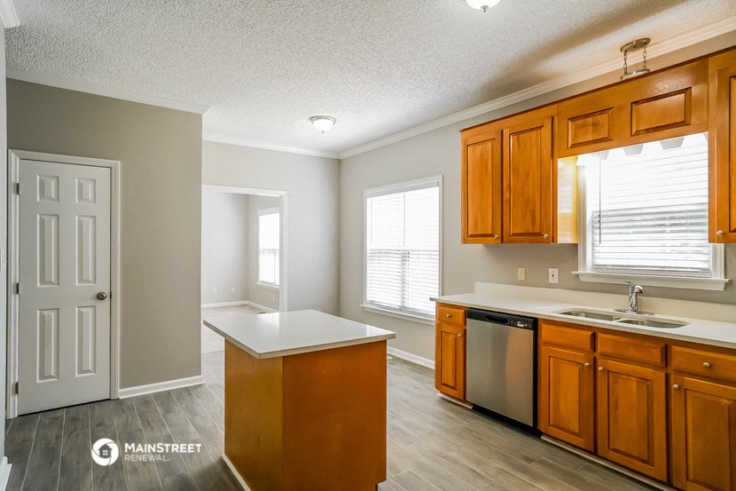 the kitchen is clean and ready for us to use