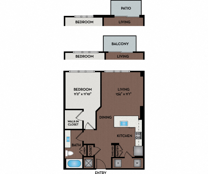 Passport Apartments - Herndon, VA - 11W8 Floor Plan