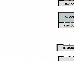 11F6A Floor Plan Herndon Apartments for rent - Passport Apartments - 11F6A Floor Plan 791-873 SF