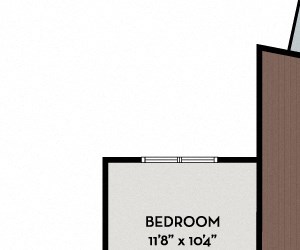 22F5A Floor Plan Herndon Apartments for rent - Passport Apartments - 22F5A Floor Plan 1232-1233 SF