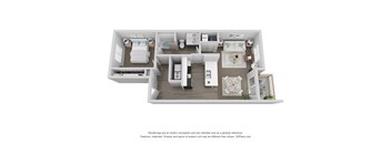 1 Bedroom, 1 Bathroom