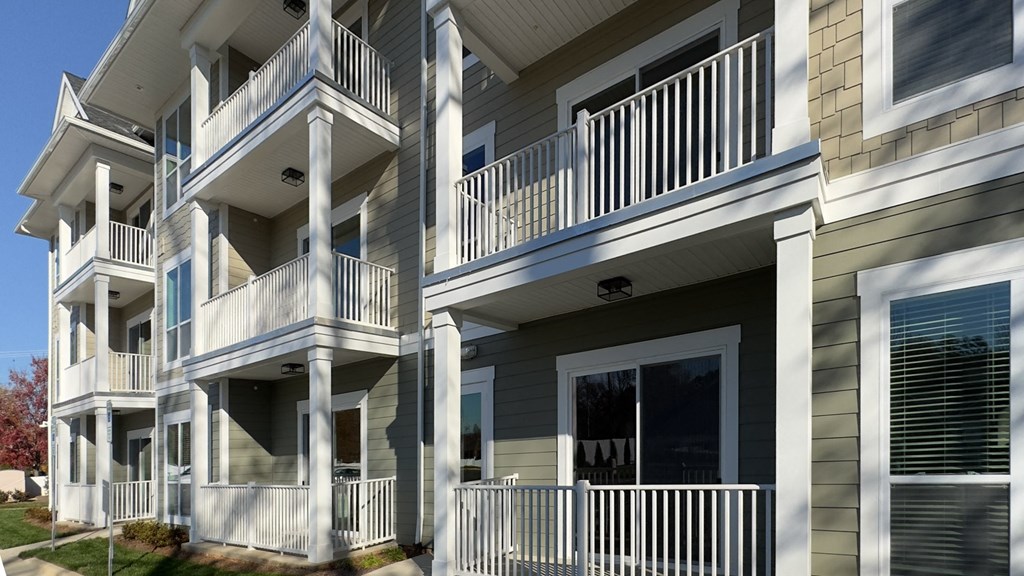 Exterior of Riley Grace Apartments