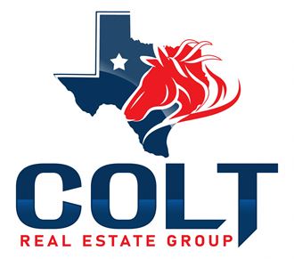 the logo of the cold real estate group with the state and a