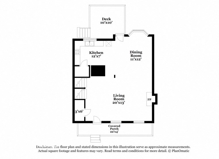 this is the floor plan for a bedroom apartment