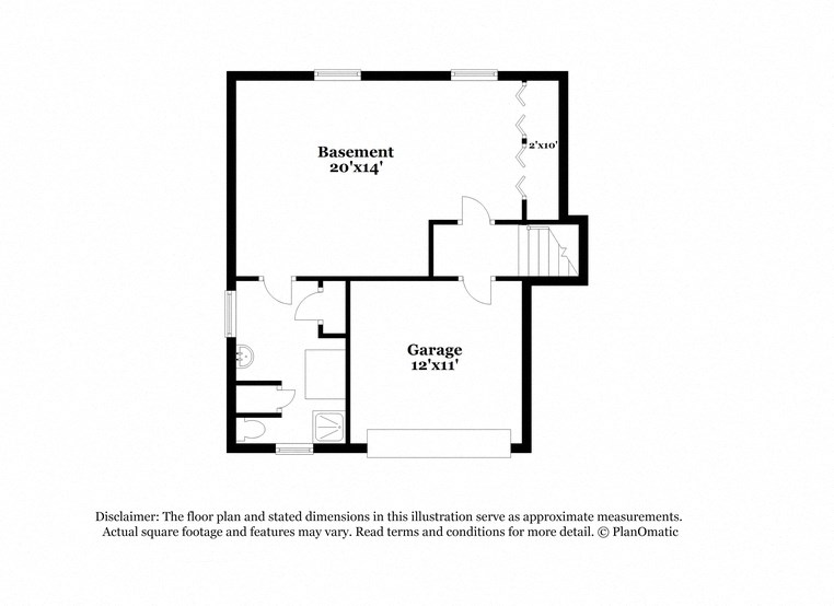 this is a drawing of a floor plan of a house with roommates