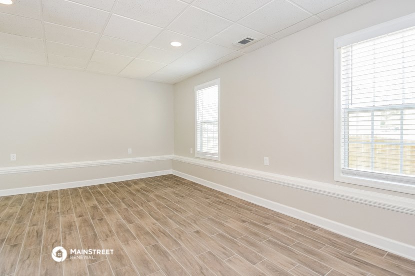 the living room of our new home