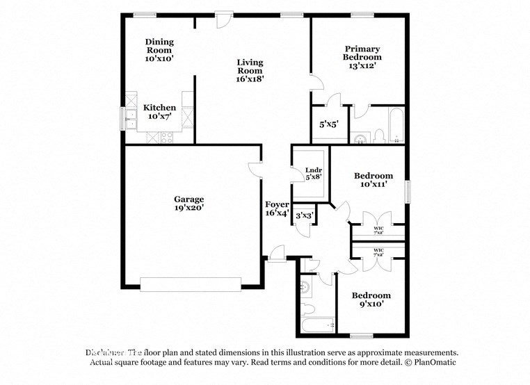 a floor plan of a house with a bedroom and a living room