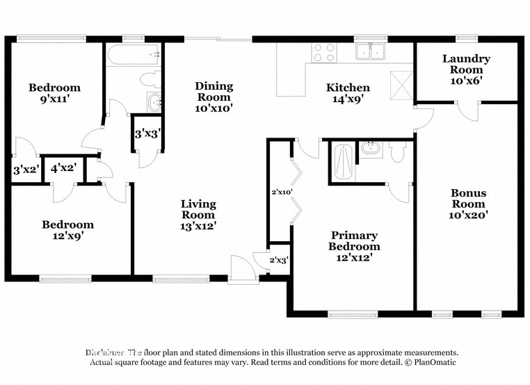 this floor plan is an approximation of our floor plan for our residential apartments