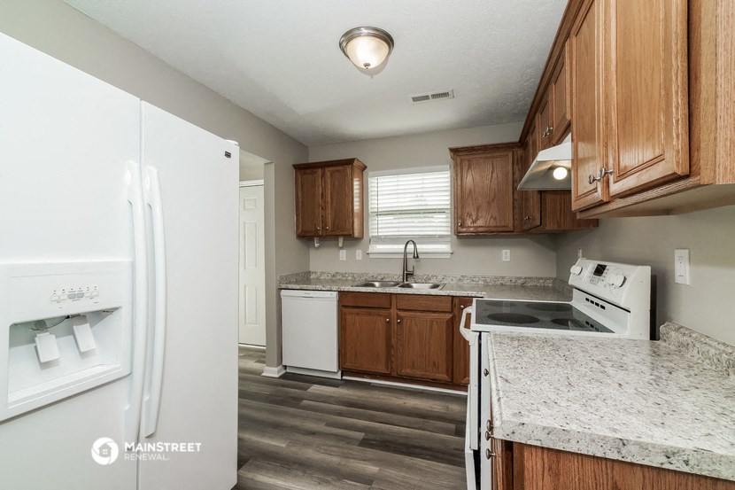 the kitchen is clean and ready for us to use