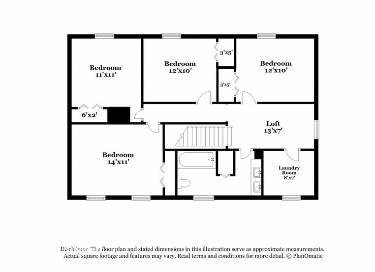 this floor plan is an approximation and may not include the most recent information
