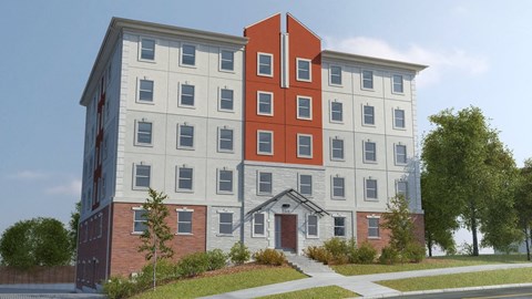 the building in which the apartment is located
