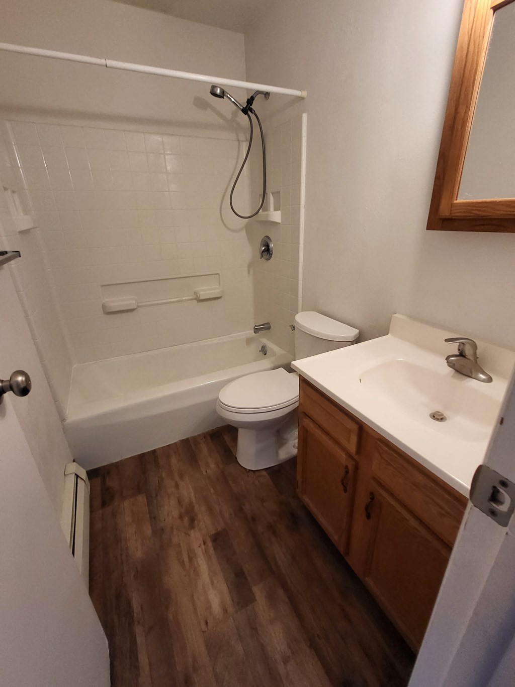 a small bathroom with a toilet and a sink