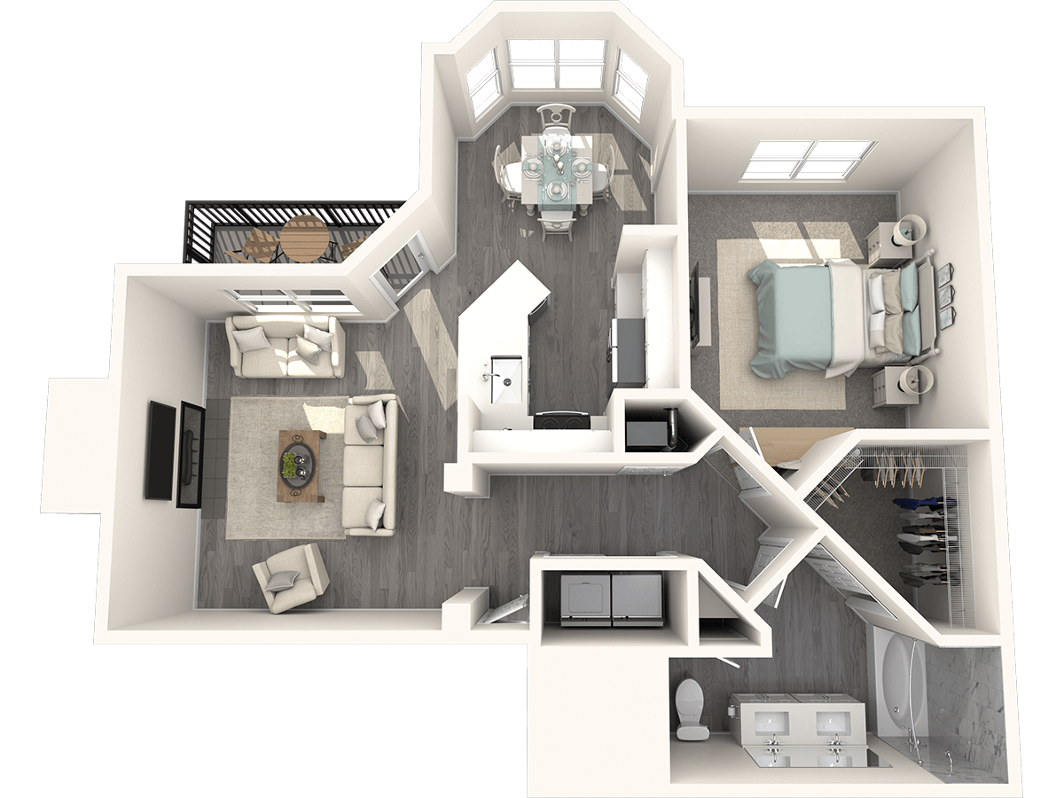 Large 1 Bedroom