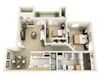 Edgewood 2 Bedroom 2 Bathroom Floor Plan Edgewood 2 Bedroom 2 Bathroom Apartment in Albuquerque
