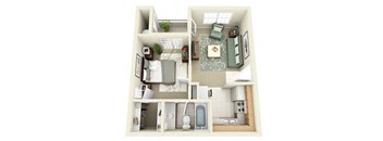 Greenway 1 Bedroom 1 Bathroom Apartment in Albuquerque