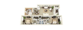 Sweetwater 2 Bedroom 2 Bathroom Apartment in Albuquerque