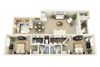 Sweetwater 2 Bedroom 2 Bathroom Floor Plan Sweetwater 2 Bedroom 2 Bathroom Apartment in Albuquerque