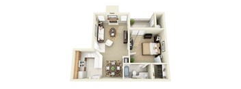 Tanglewood 1 Bedroom 1 Bathroom Apartment in Albuquerque