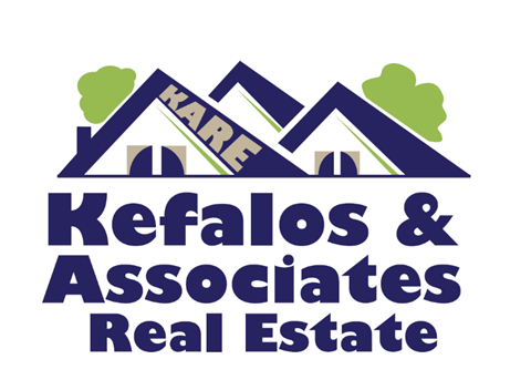 A logo for Kare Kefalos & Associates Real Estate.
