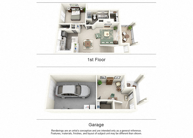 C Floor Plan at Aston at Cinco Ranch, Katy, TX