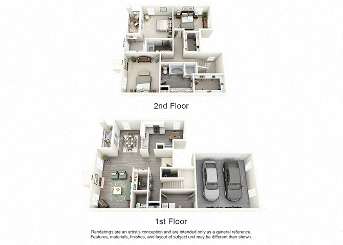 G floorplan at Aston at Cinco Ranch, Katy, TX