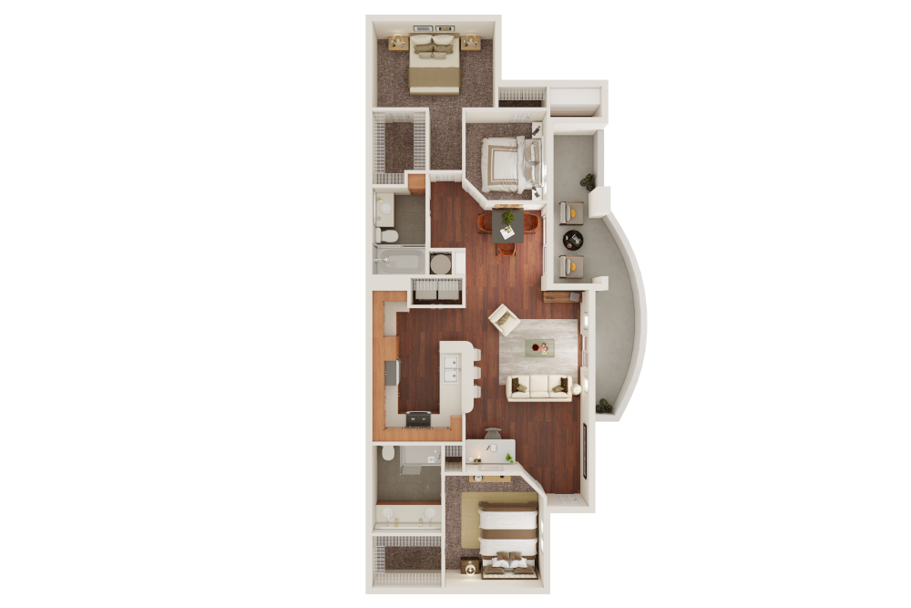 C1 Renovated at Veranda at Centerfield, Houston, 77070