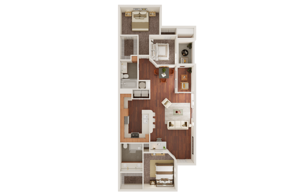 C2 Renovated at Veranda at Centerfield, Houston, Texas