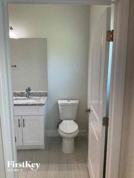 a small bathroom with a toilet and a sink